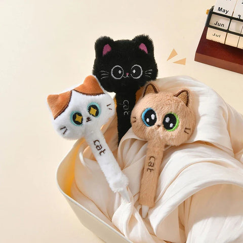 Plush Cat Gel Pens