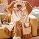 Cute Hooded Robe Winter Pajamas