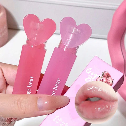 GEGE BEAR Love Heart Jelly Lip Glaze