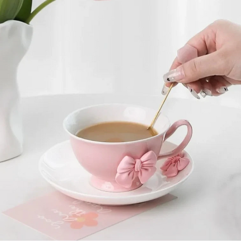 Coquette Tea Party Coffee Cups and Mugs