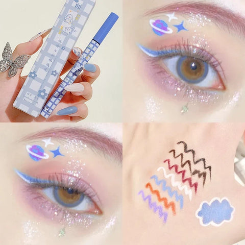 Smooth Colorful Matte Eyeliner