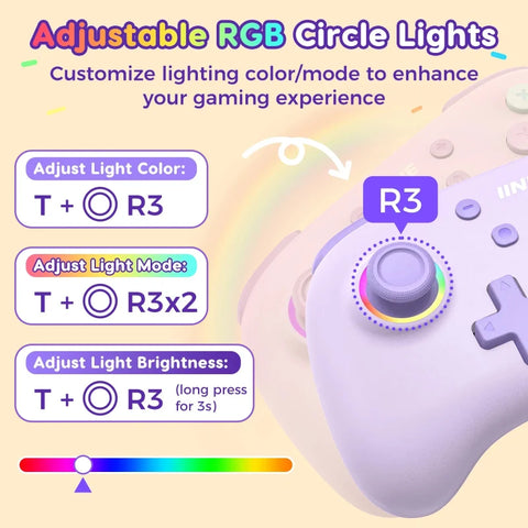 Kawaii Candy Floss Dreams Wireless Controllers NS Lite/OLED
