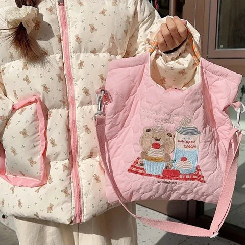 Kawaii Pastel Tote Bags