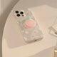 Peachy Glitter iPhone Case