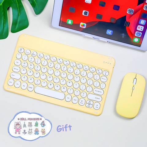 Pastel Wireless iPad Keyboard & Mouse