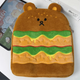 Kawaii Hamburger Bear Tablet Sleeve