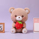 Strawberry Bear and Bunny Plushies