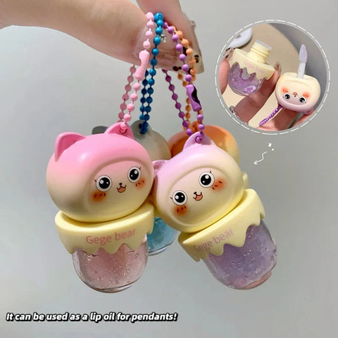Gege Bear Cat Ice Cream Lip Oil