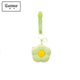 Flower Silicone Coin Purse Pendants