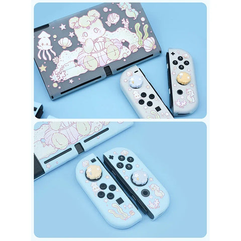 Ocean Princess Bear Nintendo Switch Case