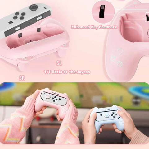 Neko Pawsome Controller Shells NS/OLED