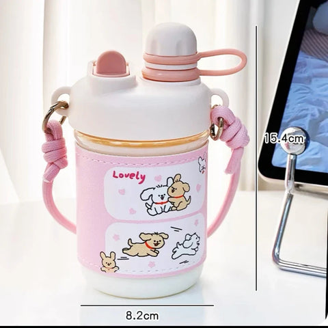 Kawaii Animal Cuties Water Bottle