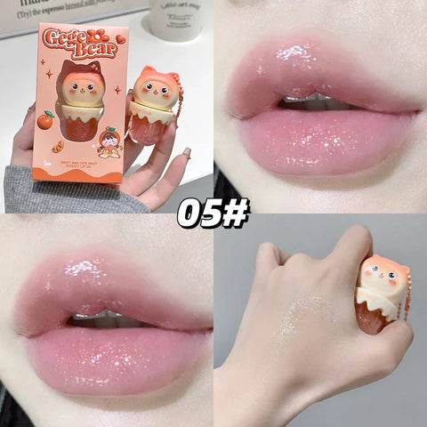 Gege Bear Cat Ice Cream Lip Oil