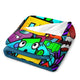 Geometry Dash Blanket – Plush Character Throw | Soft Gaming Blanket for Gamers