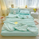 Cool Seersucker Summer Quilt Duvet Cover Set