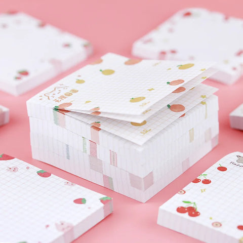 Cuties and Fruit Sticky Notes