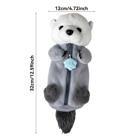 Kawaii Plush Otter Pal Pencil Case