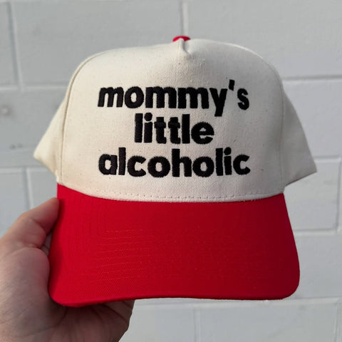 Mommy’s Little Alcoholic Hat: Custom Embroidered