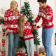 Snowflake Red Fair Isle Christmas Sweater | NCS