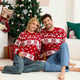 Snowflake Red Fair Isle Christmas Sweater | NCS