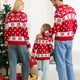 Snowflake Red Fair Isle Christmas Sweater | NCS