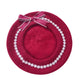 Daisies & Bows Beret Hat
