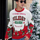 Star Jacquard Casual Ugly Christmas Sweater | NCS