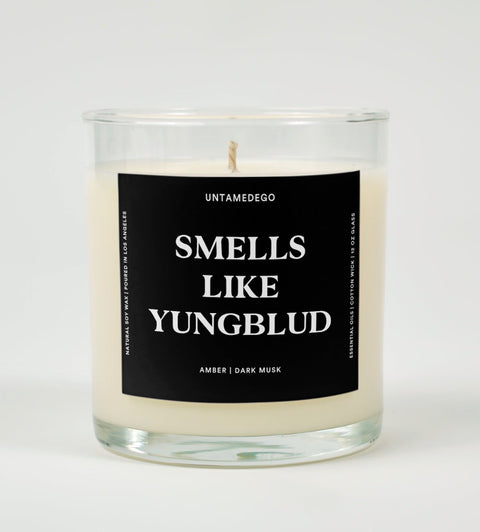 Smells Like YungBlud Glass Candle