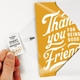 Endless Thank You with Glitter