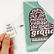 Endless Thank You Grandparent with Glitter