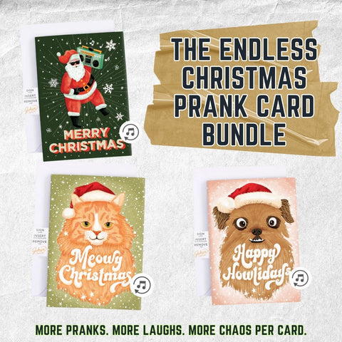 The Endless Christmas Card Prank Bundle