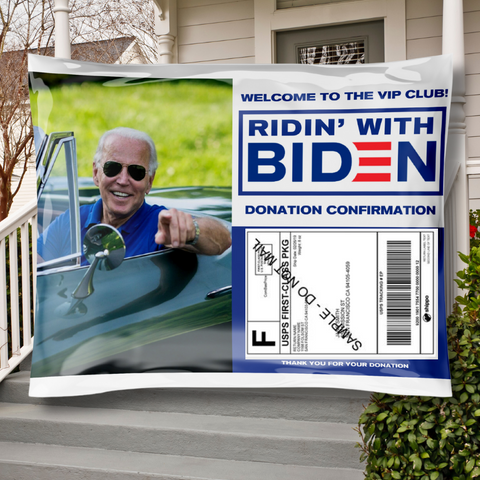 Ridin' With Biden Prank Package