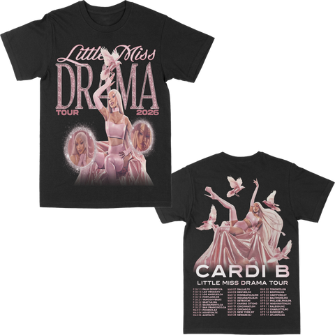 Cardi B "Little Miss Drama" Tour Graphic Tee