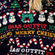 Women's Snowmans Sequins Loose Christmas Sweater | NCS