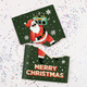 Endless Never Gonna Give You Up Prank Christmas Holiday Card With Glitter