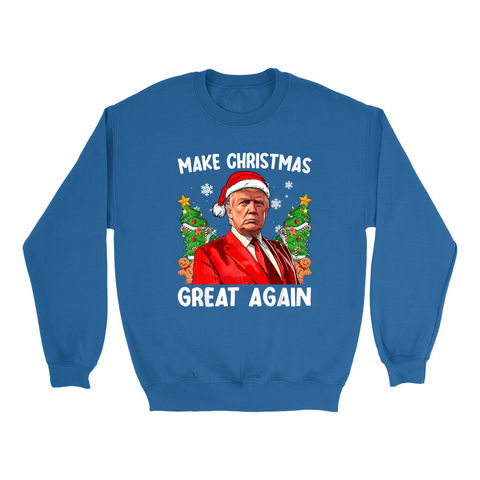 Make Christmas Great Again Trump Ugly Sweater