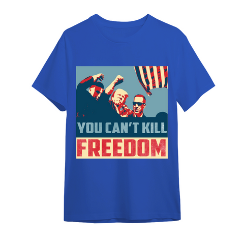 Trump Got Shot Oversize Shirt - You Can't Kill Freedom