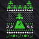 Alien Abduction Ugly Christmas Sweater Crew Neck Sweatshirt