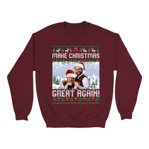 Make Christmas Great Again Trump Vance Ugly Sweater