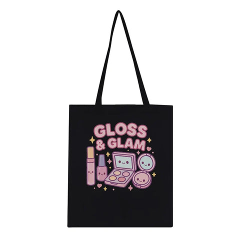 Kawaii "Gloss & Glam" Tote Bag