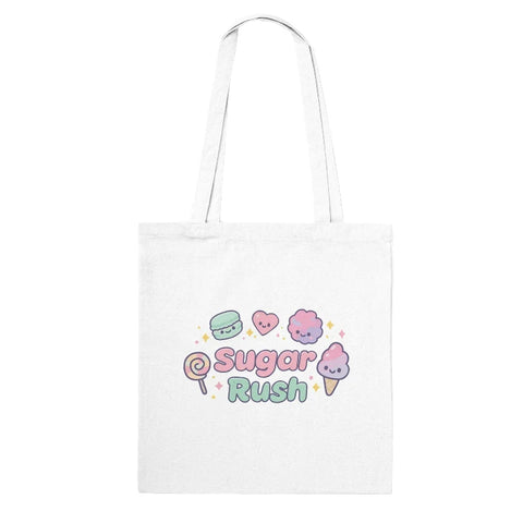 Kawaii "Sugar Rush" Candy Lover's Tote Bag
