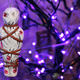 Purple LED String Lights