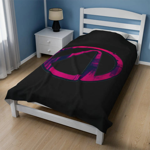 Velveteen Blanket - Borderlands Soft Throw Blanket With High Detail Print