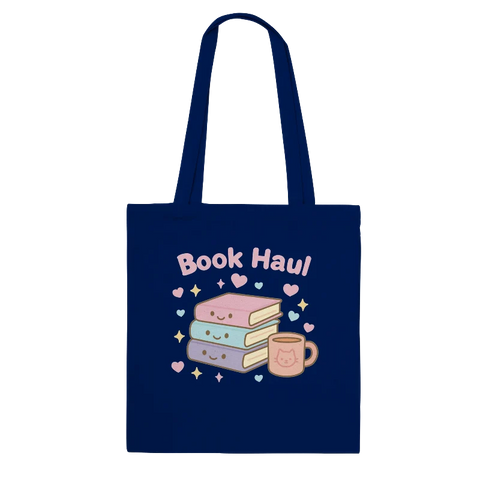 Kawaii Book Haul Tote Bag