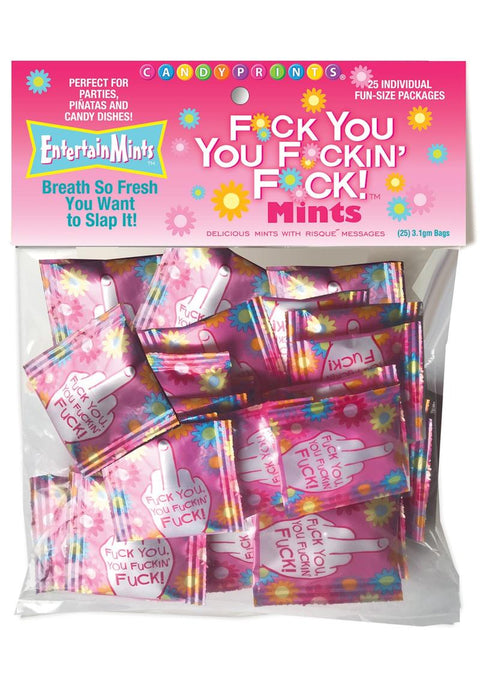 Fuck You, You Fuckin' Fuck! Mints – Funny Party Favors