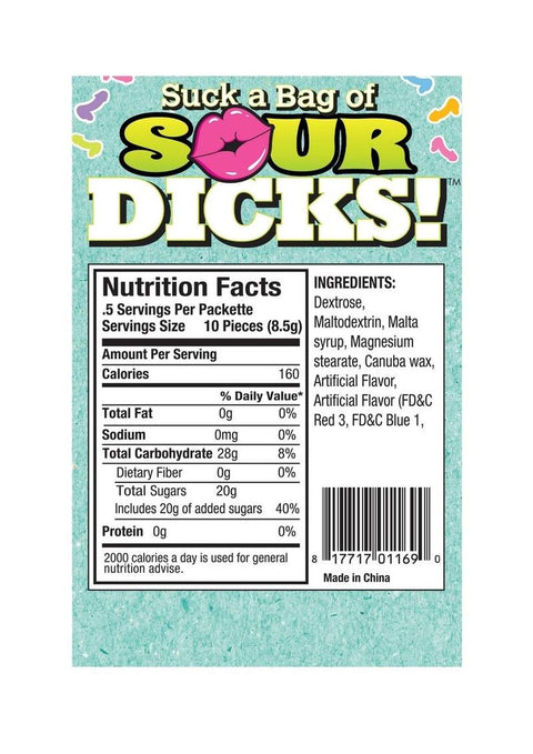 Suck a Bag of Sour Dicks Candy by CandyPrints