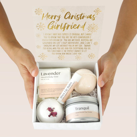 Christmas Gift for Girlfriend Spa Gift Box