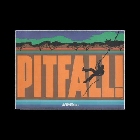 Arcade Game Rug – Classic Retro Game Carpet with Non Slip Backing, 84x60 Inches