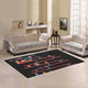 Arcade Game Rug – Classic Retro Game Carpet with Non Slip Backing, 84x60 Inches