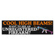 Cool High Beams! Want to See an Unregistered Firearm?